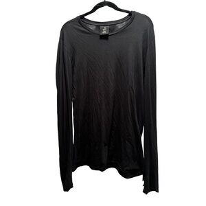 Thom Krom Black Long Sleeve Top